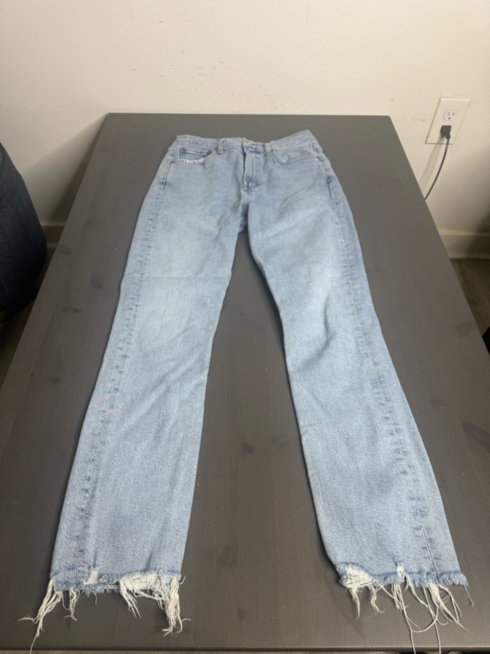 AGOLDE Merrel Mid Rise Straight Jeans - Picture 3 of 8